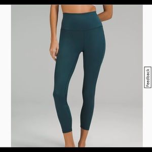 lululemon align high rise pant with pockets 25”